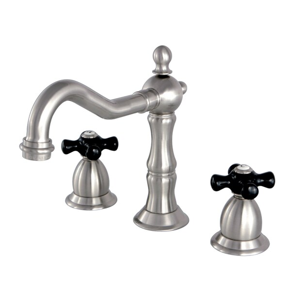KS1978PKX Duchess Widespread Bathroom Faucet W/ Brass Pop-Up, Nickel